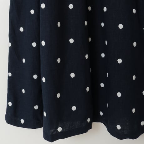 ドット刺繍ウエストギャザーワンピース

[41416255]natural mist