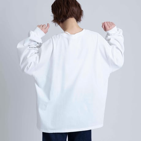 ロゴプリントオーバーロングTシャツ[15841031]オンライン限定