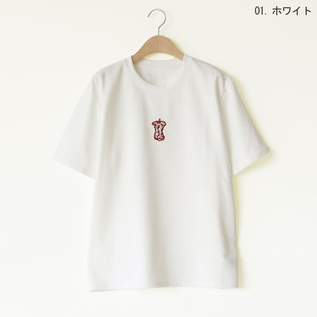 りんごビジューTシャツ[22031256]vivid