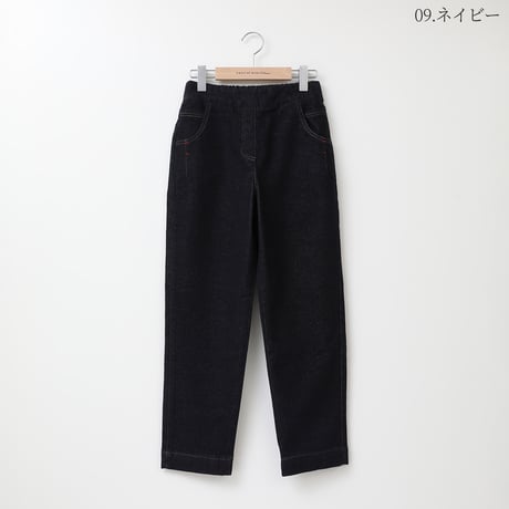 デニムライク起毛ストレッチパンツ[31917015]natural mist