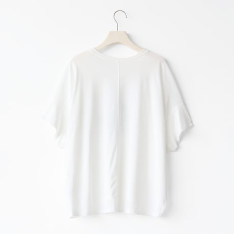 異素材MIXコラージュモチーフドルマンカットソー[30111578]natural mist
