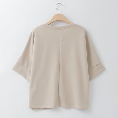刺繍フラワードルマンTシャツ

[22011467]natural mist