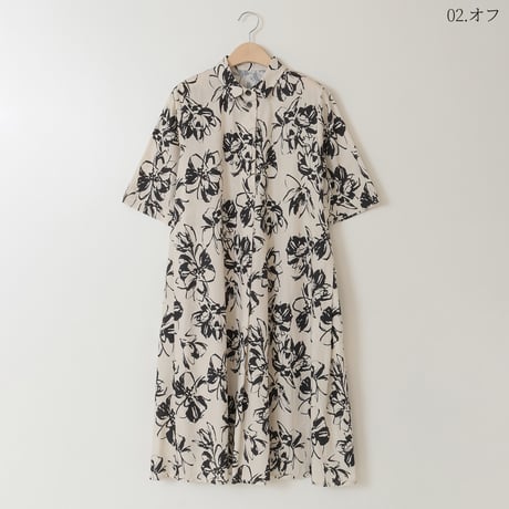 タックデザインモチーフプリントワンピース

[41716247]natural mist