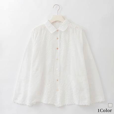 コットンレースデザインブラウス

[41413771]natural mist
