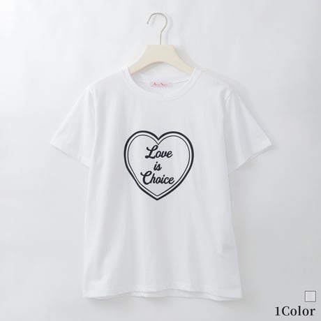 ハートフロッキーロゴプリントTシャツ

[14951318]&Noel
