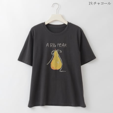 PEARプリントベーシックTシャツ

[22011532]natural mist