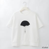 アンブレラモチーフデザインTシャツ

[22011541]natural mist