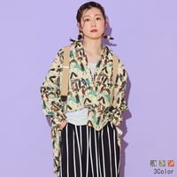 アートプリントイレギュラーヘムシャツ

[22033235]vivid