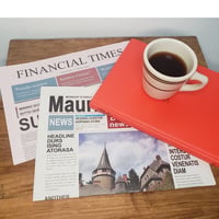 イミテーション 英字新聞 2個セット