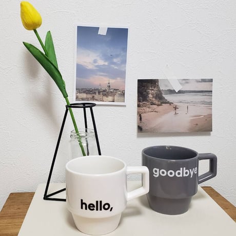 hello goodbye マグカップ