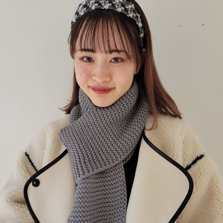 シンプルロングマフラー