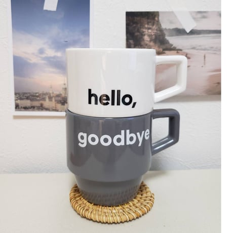 hello goodbye マグカップ
