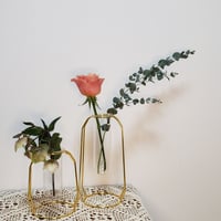 ゴールド ワイヤー 花瓶