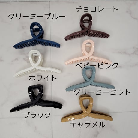マカロンカラーバンスクリップ