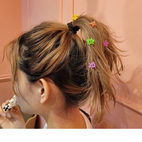 miniminiお花クリップ