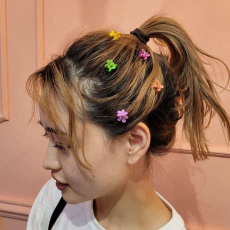miniminiお花クリップ