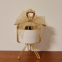 きらめくリボンバンスクリップ