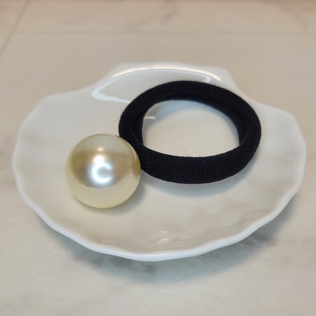 大きな一粒パールゴム