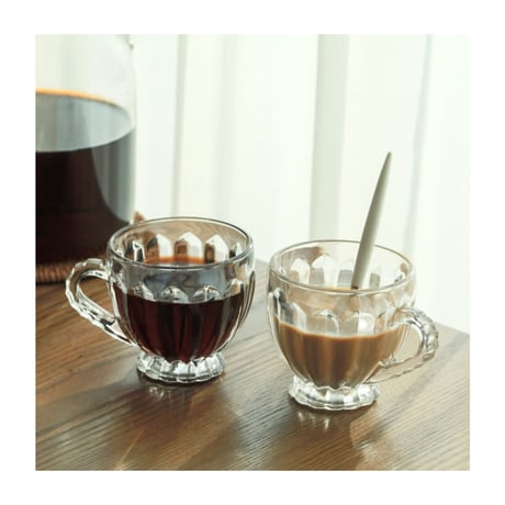 ブロー カフェ グラス　2個セット