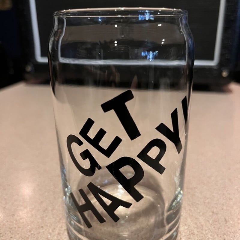 GET HAPPY! パイントグラス | 森純太 オフィシャルストア MJ WAREHOUSE