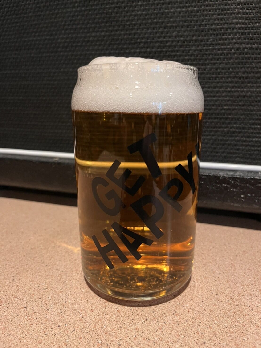 GET HAPPY! パイントグラス | 森純太 オフィシャルストア MJ WAREHOUSE