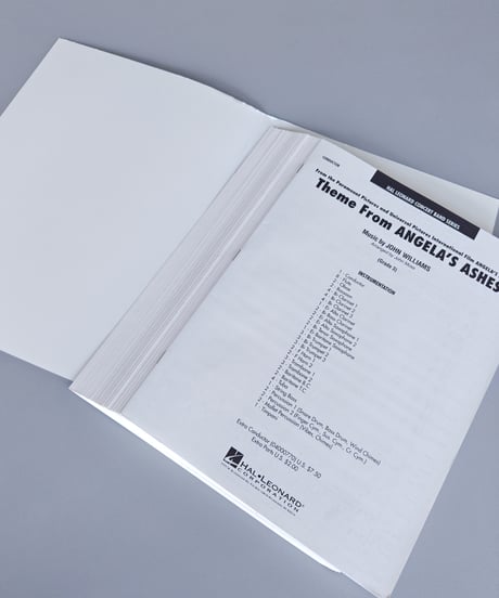 【04000769】映画「アンジェラの灰」主題曲＜吹奏楽＞