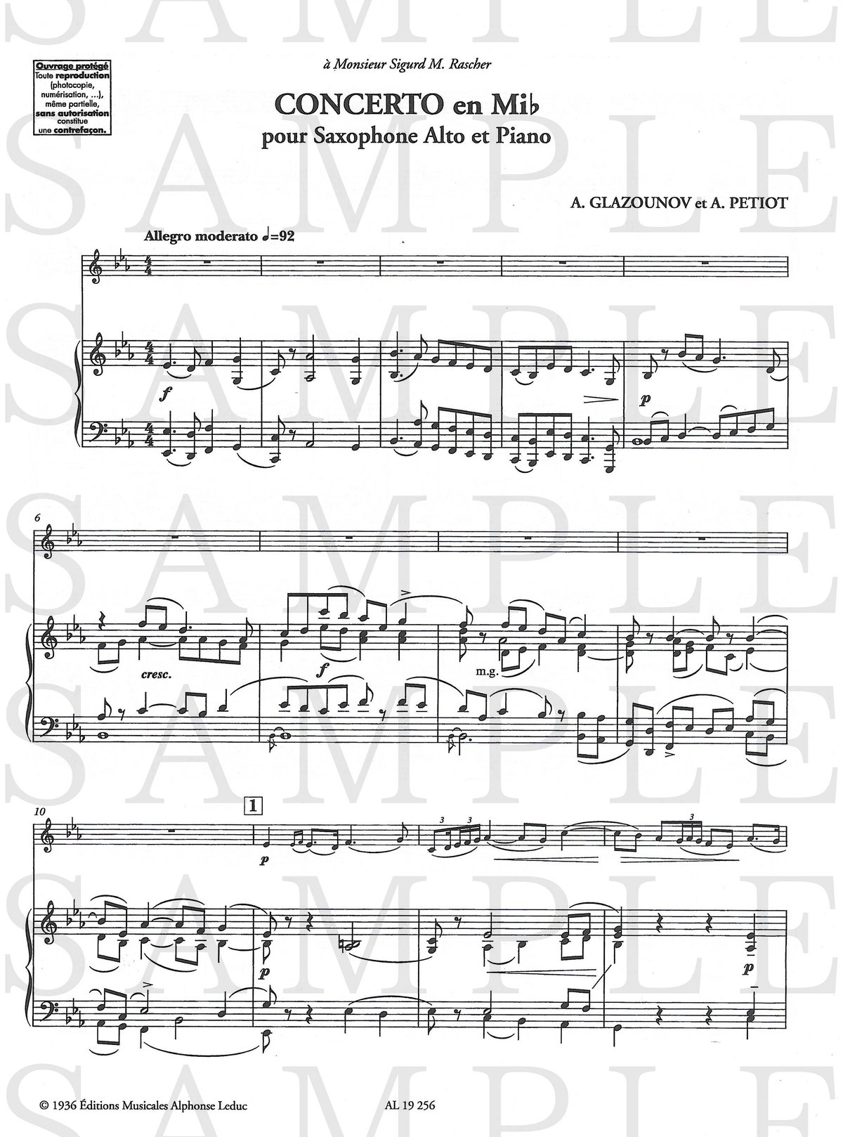7/3削除　最終値下げ　ボノー　サクソフォン協奏曲 P.ボノー:組曲 Paul Bonneau:Suite for Saxophone and Piano