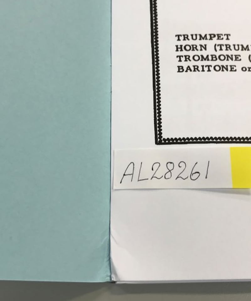 AL28261】スザート：3つの舞曲＜金管4重奏＞ | Second Rate Shop