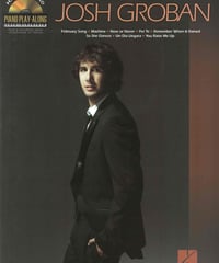 【00311901】ジョシュ・グローバン（ピアノ・プレイアロング Vol. 81／CD付）＜ピアノ・ヴォーカル・ギター＞