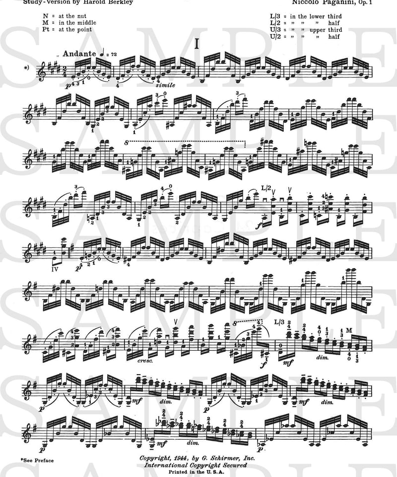 50260840】 パガニーニ：24のカプリス Op. 1＜ヴァイオリン