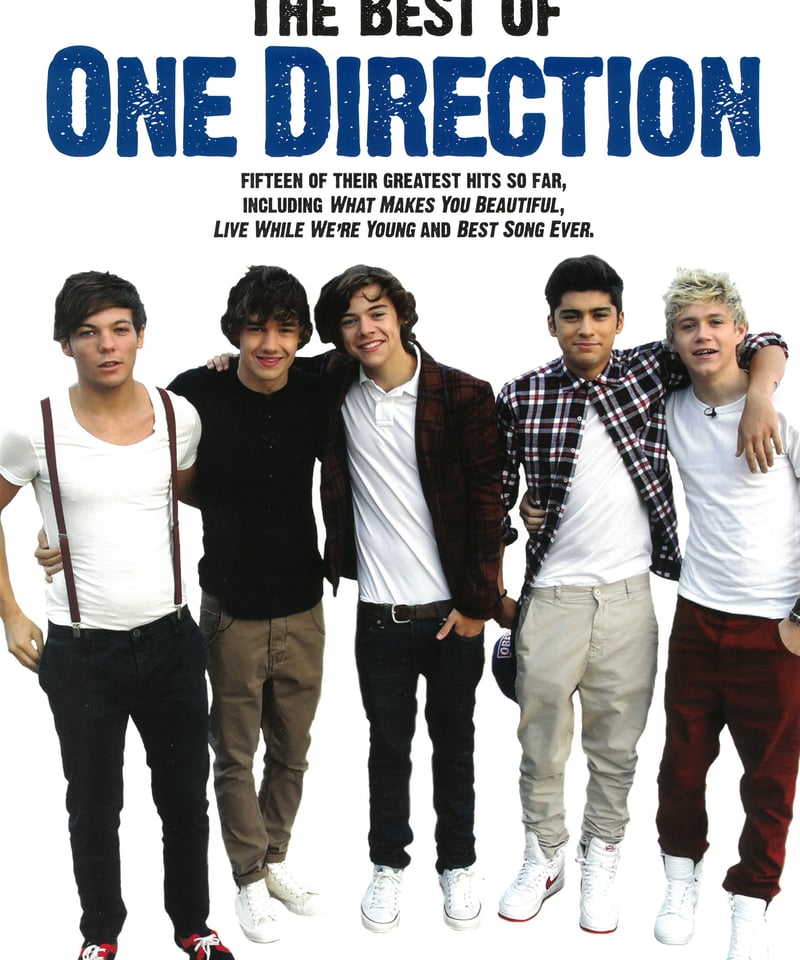 One Direction ワン・ダイレクション 1D ギターピック AM1007787】ワン・ダイレクション：ベスト・オブ＜ピアノ・ヴォーカル