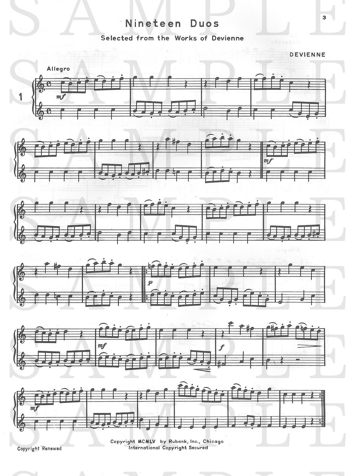 04470920】フルート二重奏曲集 第1巻 (初~中級)<フルート 04470920】フルート二重奏曲集 第1巻 (初~中級)<フルート