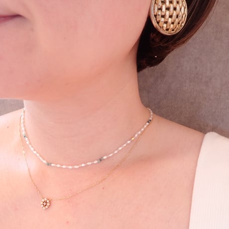 Pieni Necklace -blue- N48