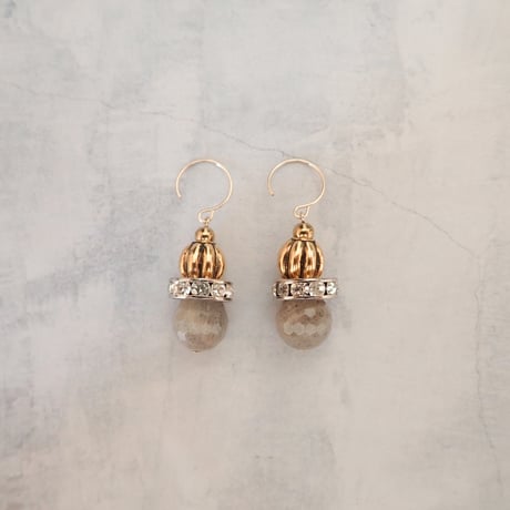 Bijou Earring ーLabradoriteー E88