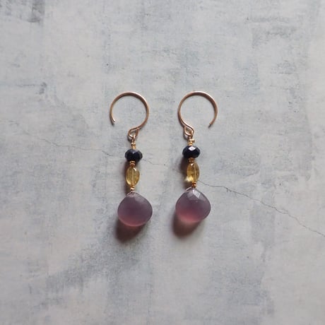 Exotic color Earring -Dark- E74