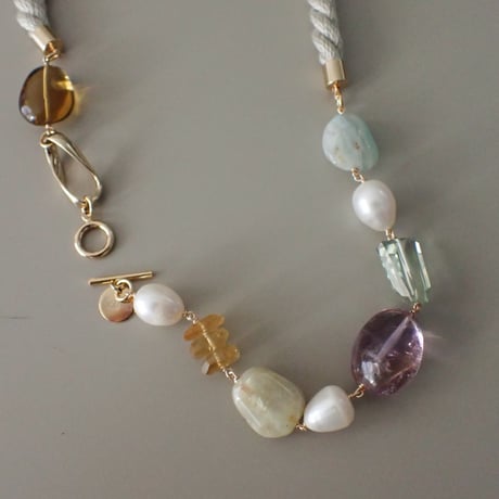 Mix stones × rope NC ✴︎ametrine✴︎ - N82