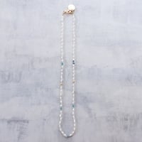 Pieni Necklace -blue- N48