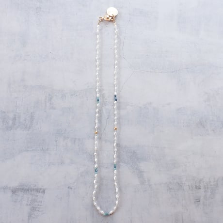 Pieni Necklace -blue- N48