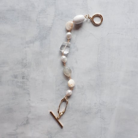 Mix Stones Bracelet Crystal quartz B07