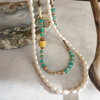 2way NC Pearl× Amazonite N17