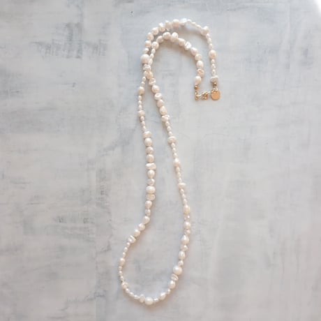 Mix Pearl Long Necklace - N33