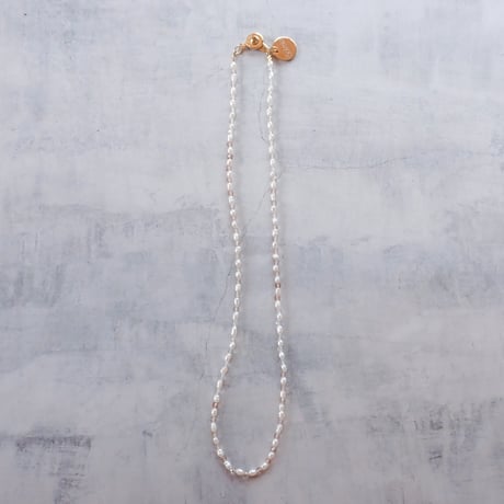 Pieni Necklace -white- N49