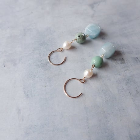 aquamarine × Chalcedony − E224