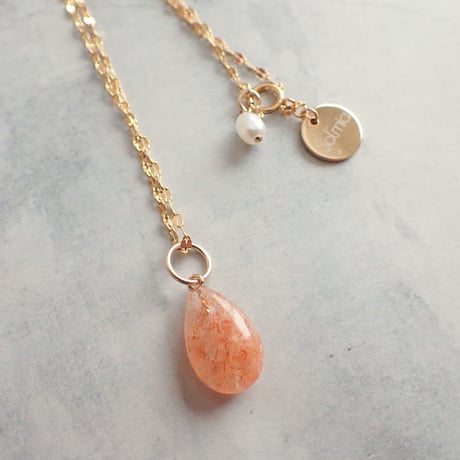 14kgf × Natural stone Pendant NC✴︎sunstone✴︎N36