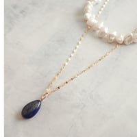 14kgf × Natural stone Pendant NC✴︎lapis lazuli✴︎N35