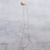 Pieni Necklace -orange pink- N50