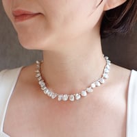 Frill Pearl Necklace- N40