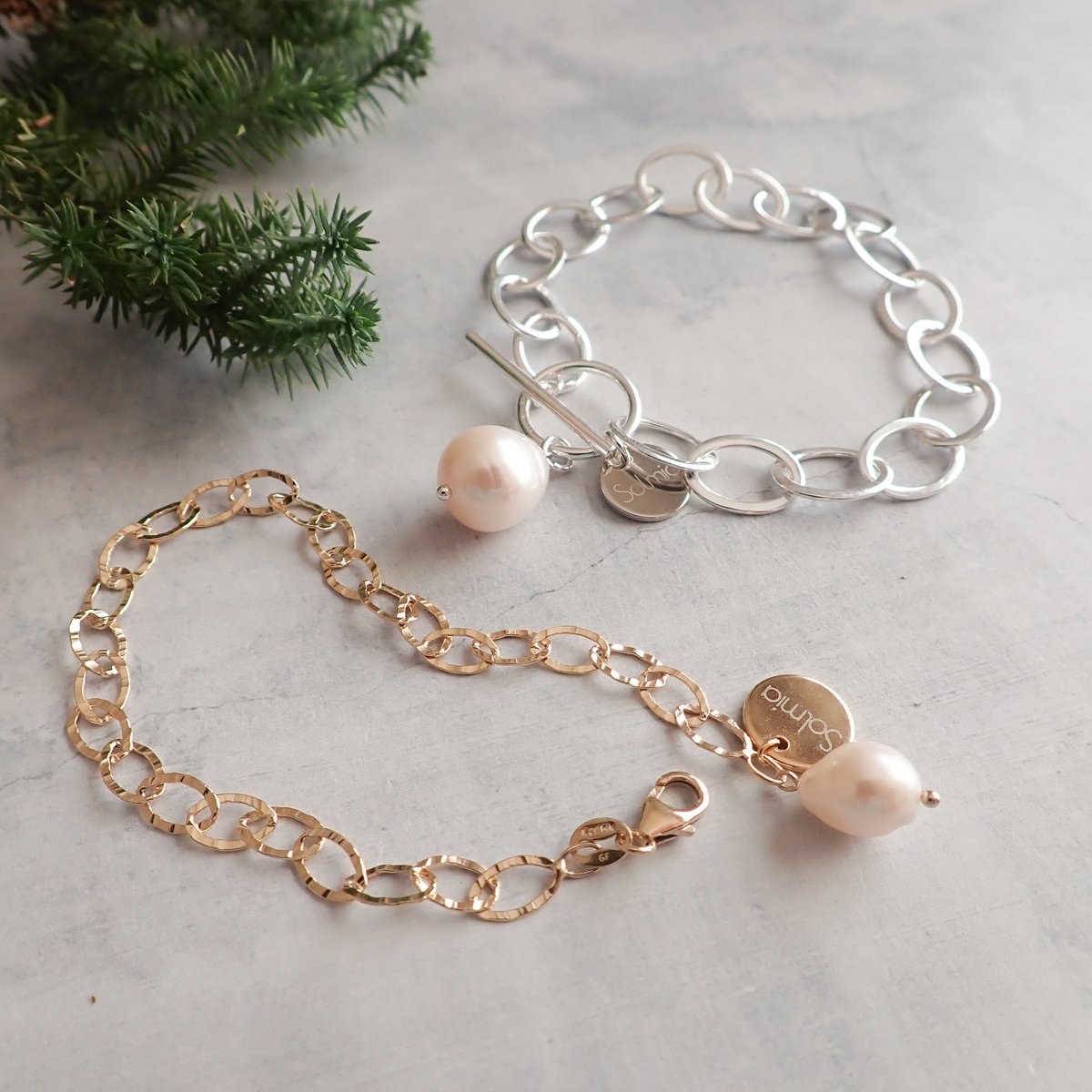 Silver925 Chain Bracelet(sv925刻印入) B12 | Solmia Silver925 Chain Bracelet(sv925刻印入) B12 | Solmia
