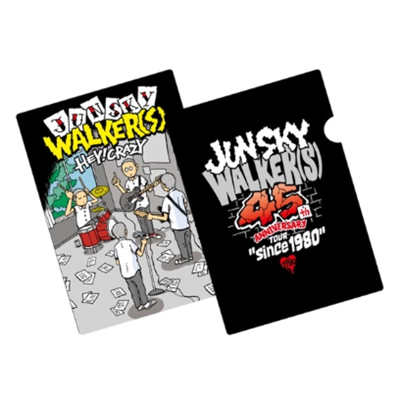 45周年ツアー since 1980 クリアファイルセット | JUN SKY WALKER(