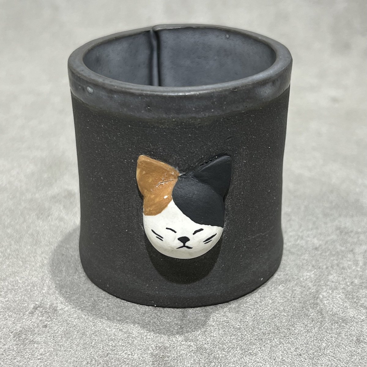 白亜器　猫口　お猪口　おちょこ　おにょこ 白亜器 猫口 お猪口 おちょこ おにょこ 白亜器 猫口 お猪口